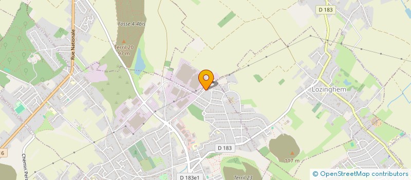 localisation de l'entreprise SCI JU FLO  AUCHEL