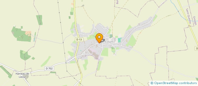 localisation de l'entreprise SCI JU-MAR  SEBONCOURT