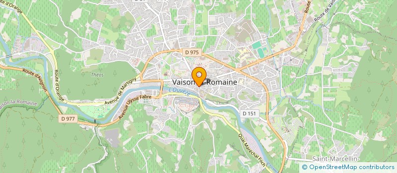 localisation de l'entreprise SCI JU NAYM  VAISON-LA-ROMAINE