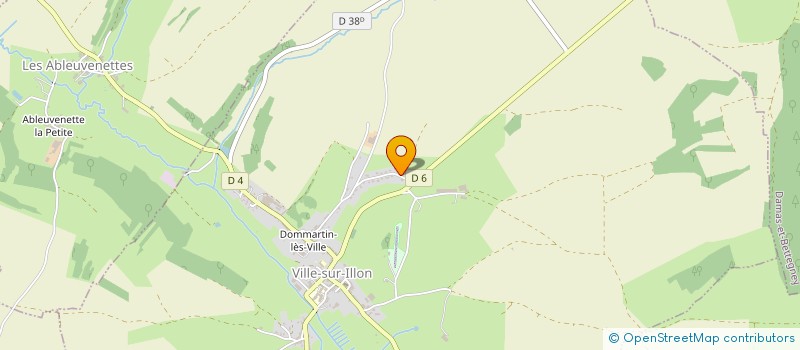 localisation de l'entreprise SCI JU.SO.BE  VILLE-SUR-ILLON