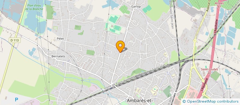 localisation de l'entreprise SCI JUALCO  ANDERNOS-LES-BAINS