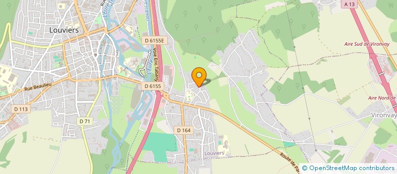 localisation de l'entreprise SCI JUAMB à LOUVIERS