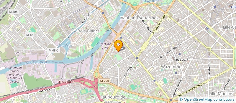 localisation de l'entreprise SCI JUAN à LILLE