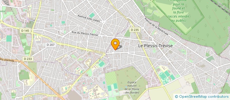 localisation de l'entreprise SCI JUAN à LE PLESSIS-TREVISE