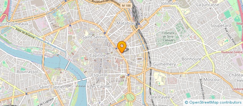 localisation de l'entreprise SCI JUAN à TOULOUSE