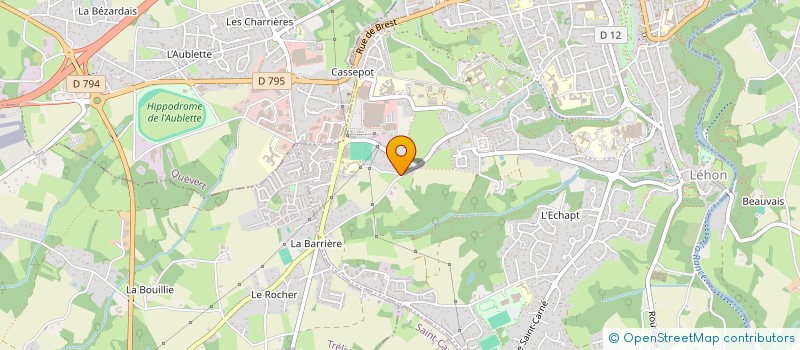 localisation de l'entreprise SCI JUAN  DINAN