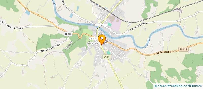 localisation de l'entreprise SCI JUAN   LAURENTS  SAINT-PAUL-CAP-DE-JOUX