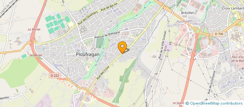 localisation de l'entreprise SCI JUAN LES BEAUX PINS  PLOUFRAGAN