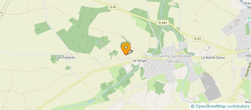 localisation de l'entreprise SCI JUANA à SAINTE-GENEVIEVE-DES-BOIS
