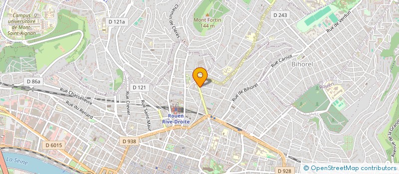 localisation de l'entreprise SCI JUANG DESECHALLIERS à ROUEN