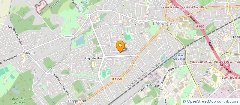 localisation de l'entreprise SCI JUANITA à PESSAC