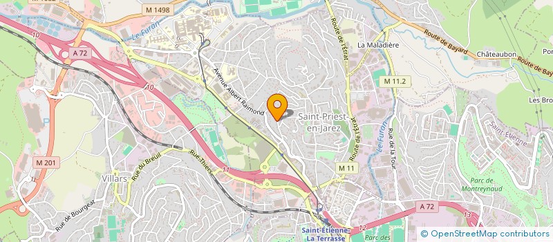 localisation de l'entreprise SCI JUANITA  SAINT-PRIEST-EN-JAREZ