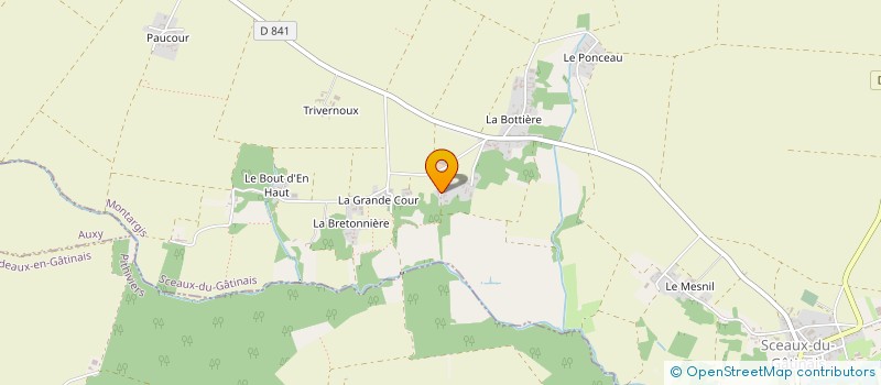 localisation de l'entreprise SCI JUANTEST ESPINOSA à SCEAUX-DU-GATINAIS