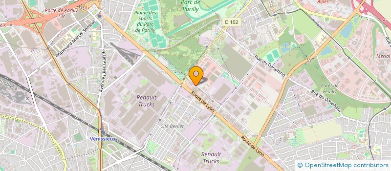 localisation de l'entreprise SCI JUBA  SAINT-PRIEST