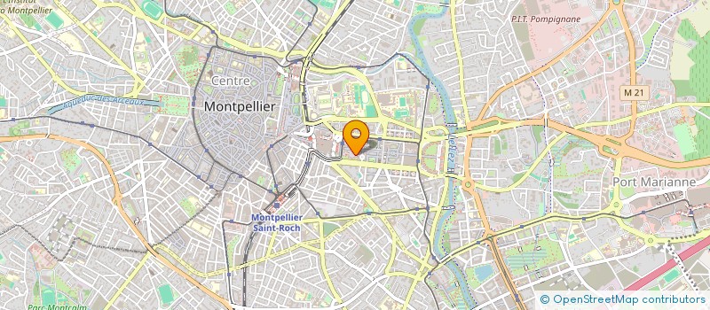 localisation de l'entreprise SCI JUBAN à MONTPELLIER