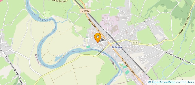 localisation de l'entreprise SCI JUBAN DU PORT  BALBIGNY