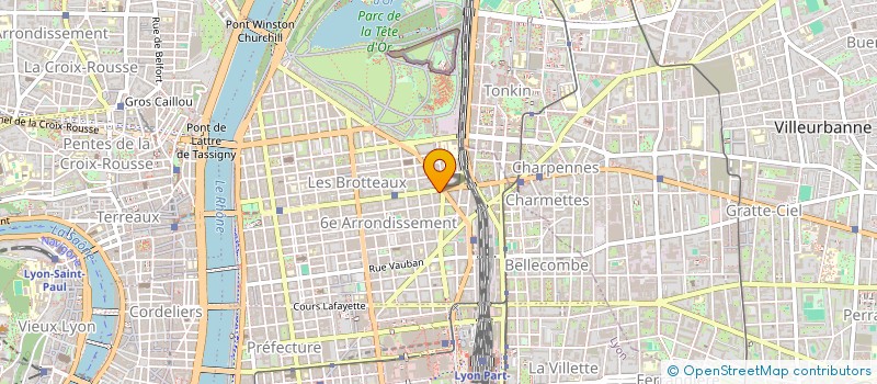 localisation de l'entreprise SCI JUBAO  LYON