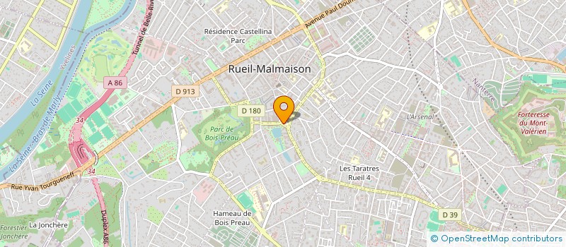 localisation de l'entreprise SCI JUBELO III à RUEIL-MALMAISON
