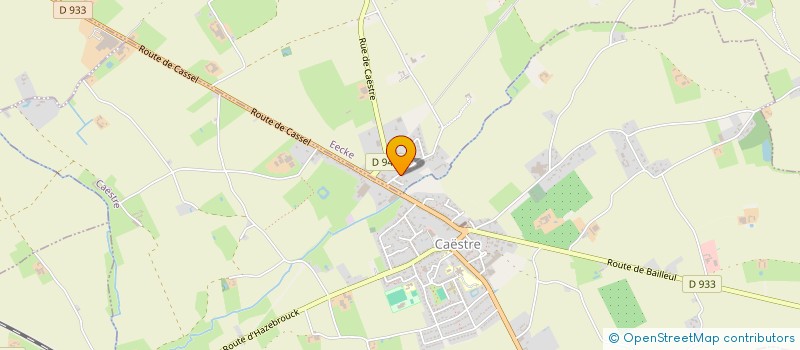localisation de l'entreprise SCI JUBELVIE  EECKE
