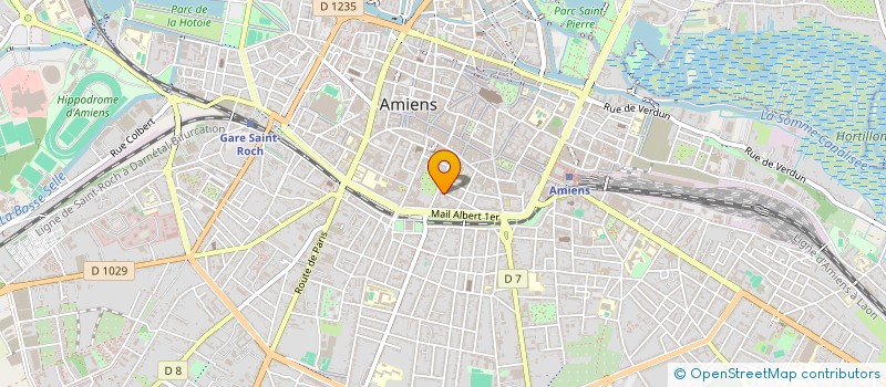 localisation de l'entreprise SCI JUBERT à AMIENS