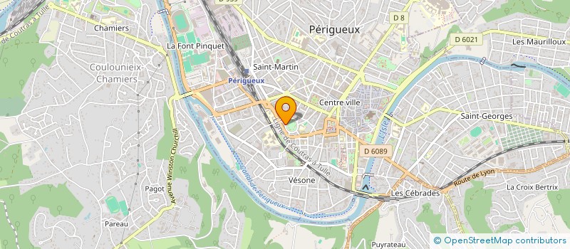 localisation de l'entreprise SCI JUBIDOU à PERIGUEUX