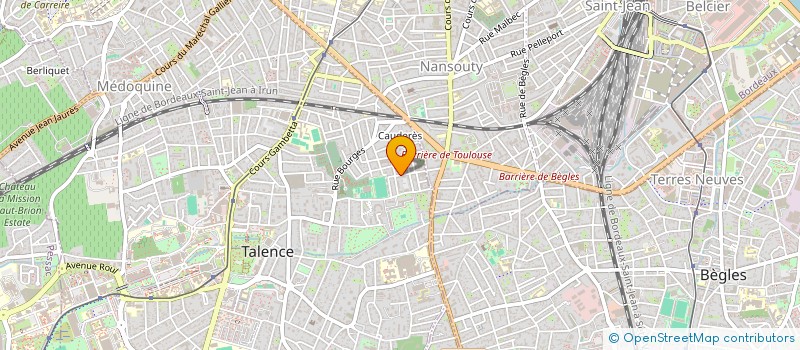 localisation de l'entreprise SCI JUBILE  TALENCE