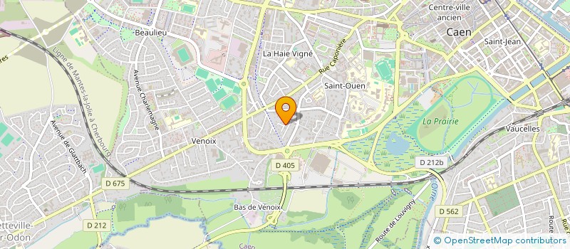 localisation de l'entreprise SCI JUBYLEN à CAEN