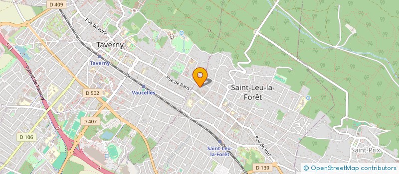 localisation de l'entreprise SCI JUCA  SAINT-LEU-LA-FORET