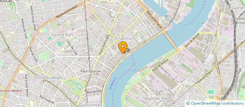 localisation de l'entreprise SCI JUCHA  BORDEAUX