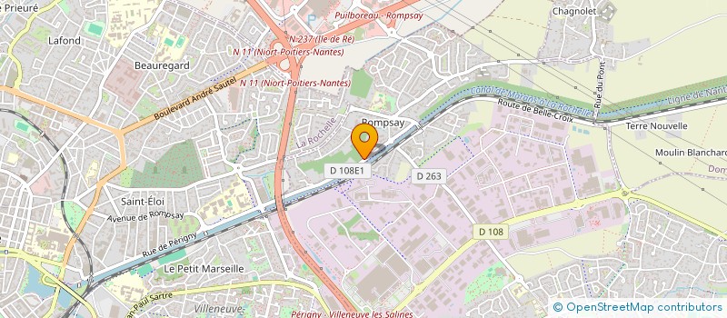 localisation de l'entreprise SCI JUCHA FLOTS  PERIGNY