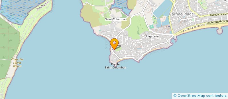 localisation de l'entreprise SCI JUCHEL  CARNAC