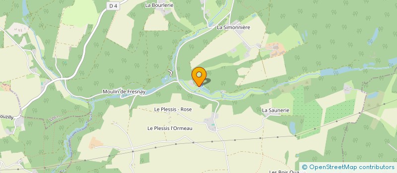 localisation de l'entreprise SCI JUCHET  NOUZILLY