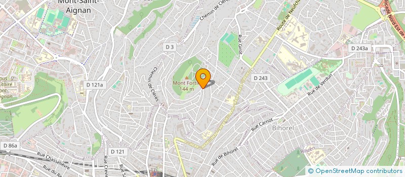 localisation de l'entreprise SCI JUCK  BOIS-GUILLAUME