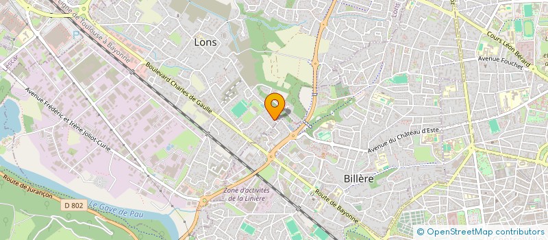 localisation de l'entreprise SCI JUCLAN à LONS