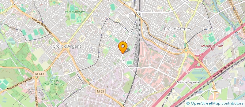 localisation de l'entreprise SCI JUCYCA à MONTPELLIER