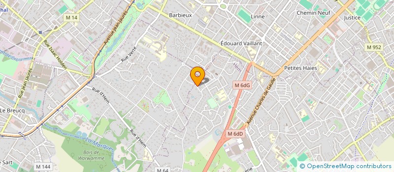 localisation de l'entreprise SCI JUDE  HEM