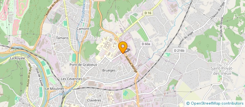 localisation de l'entreprise SCI JUDERO  ALES