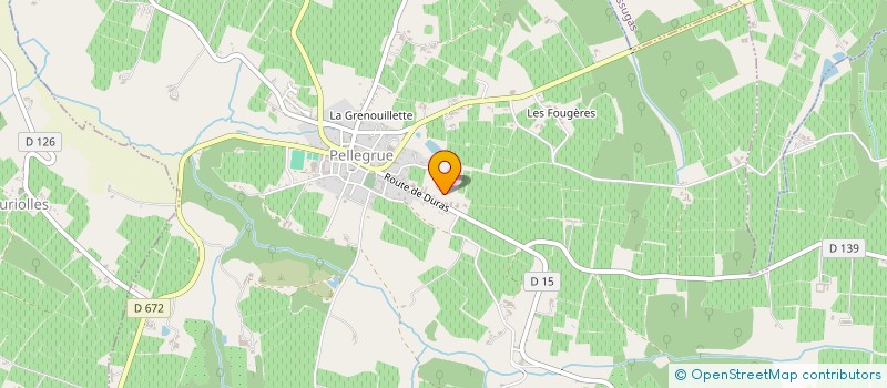 localisation de l'entreprise SCI JUDES OUEST  PELLEGRUE