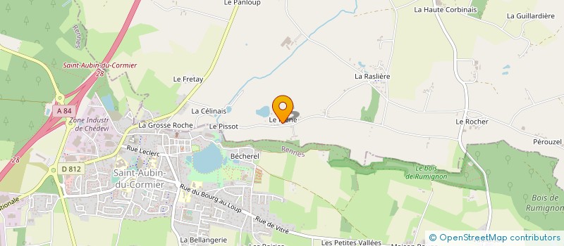 localisation de l'entreprise SCI JUDESSE  RIVES-DU-COUESNON