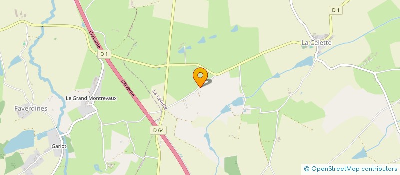 localisation de l'entreprise SCI JUDET  EPINEUIL-LE-FLEURIEL