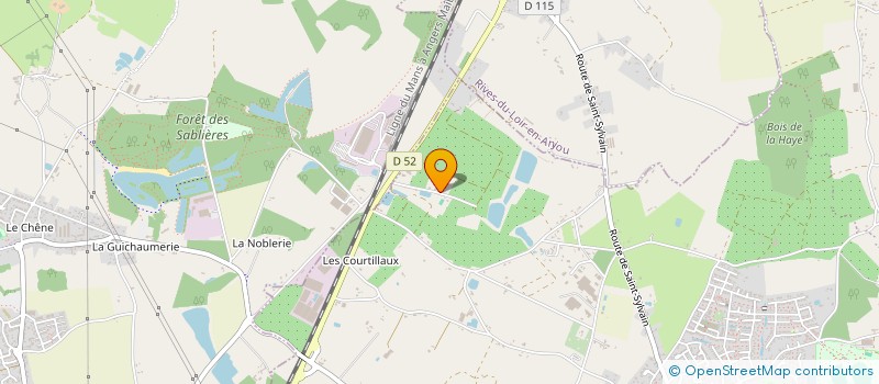 localisation de l'entreprise SCI JUDICAELCINDY  VERRIERES-EN-ANJOU