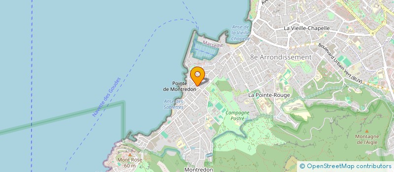 localisation de l'entreprise SCI JUDICIS à MARSEILLE