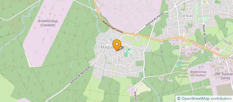 localisation de l'entreprise SCI JUDIDOUSA  SAINT-MEDARD-EN-JALLES