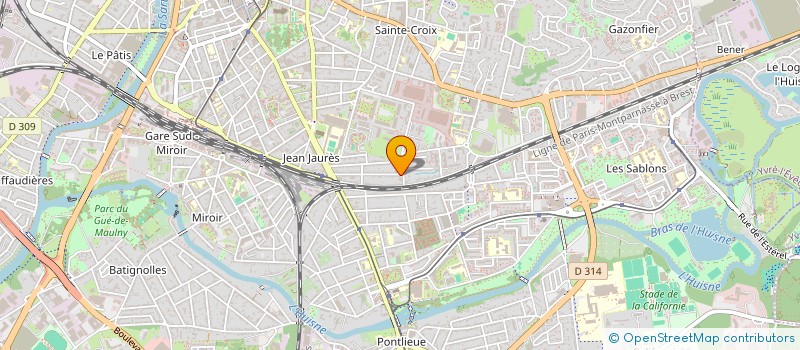 localisation de l'entreprise SCI JUDY  LE MANS