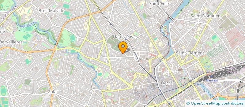 localisation de l'entreprise SCI JUDYCAEL à NANTES
