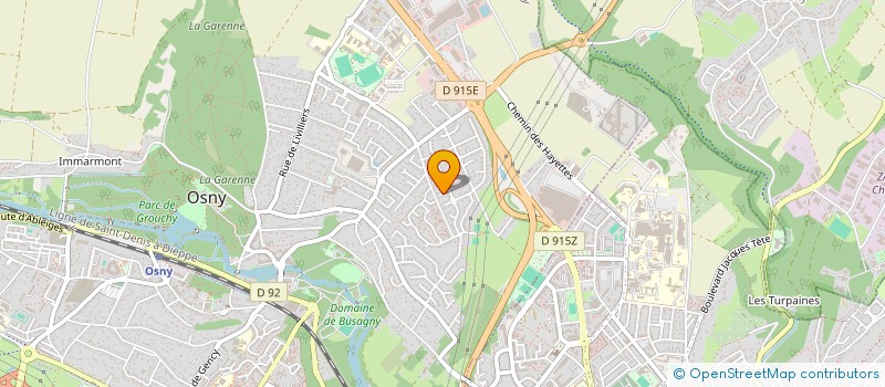 localisation de l'entreprise SCI JUELONI  OSNY