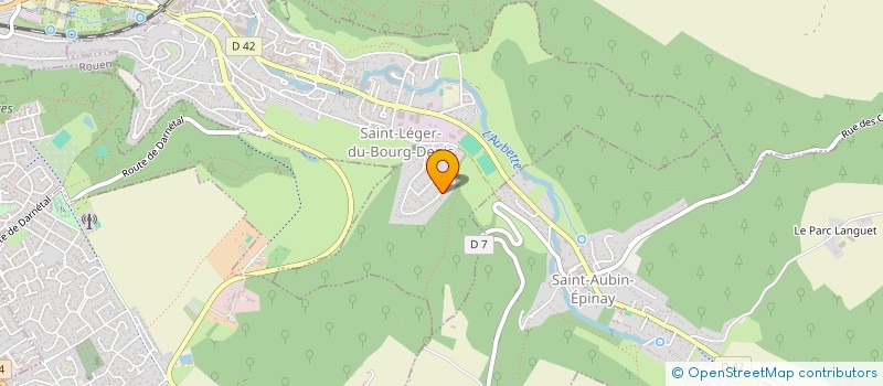 localisation de l'entreprise SCI JUEWIL  SAINT-LEGER-DU-BOURG-DENIS