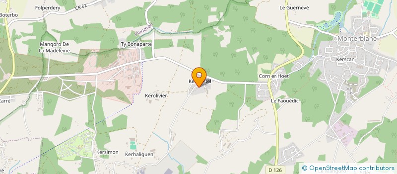 localisation de l'entreprise SCI JUFATHIS  MONTERBLANC