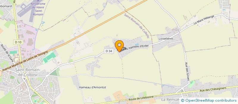 localisation de l'entreprise SCI JUFLO  EPRETOT