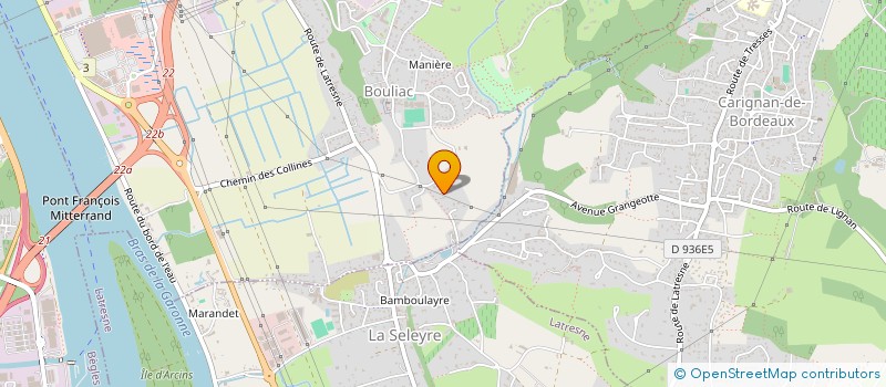 localisation de l'entreprise SCI JUGALO  BOULIAC